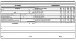 Prestige Marigold Costing Details